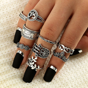 Elefante 9 pçs/set Yoga Ring Set