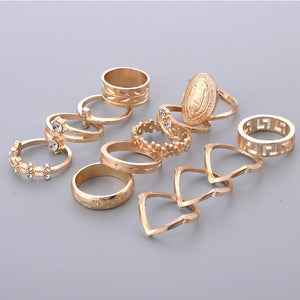 15 Ring Opral Set Gothic