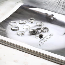 10 pieces Anciente Silver Ring
