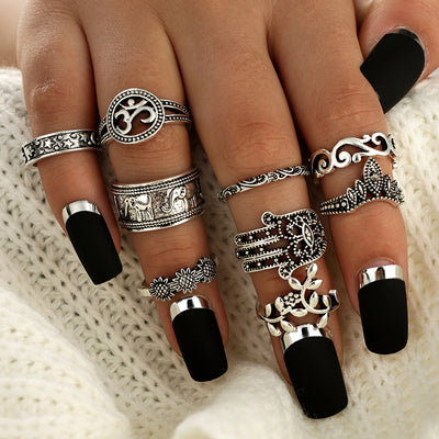 Elefante 9 pçs/set Yoga Ring Set
