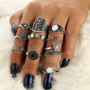 Docona Folha Ring Set