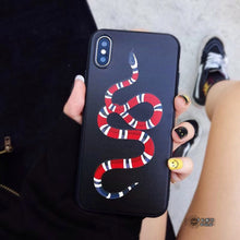 Tiger Snake Soft Silicon Case for iphone